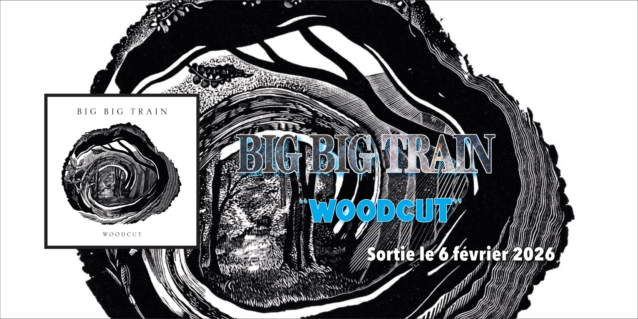 Big Big Train Woodcut